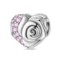 925 Sterling Silver Charm Beads | Butterfly, Crown, Heart & Perfume Bottle Zircon Charms for Women