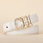 Belt Women's Retro Versatile Trendy Belt Summer New Instagram Style Small Crowd Waist Closing Jeans Belt Women