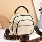 Luxury Structured Shoulder Bag - Versatile PU Leather Handbag for Shopping & Everyday