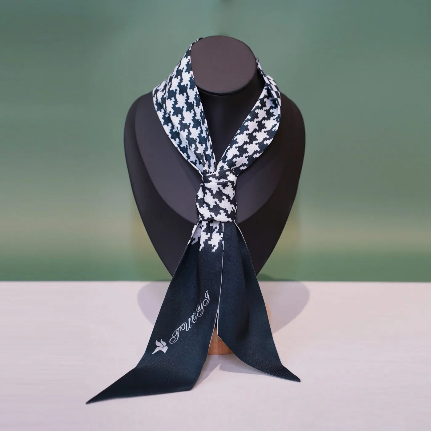 Silk Scarf Ribbon Hair Tie for Women Long Printed Accessory Bag Handle Decoration Neck Wrap Stylish Headband Multiuse