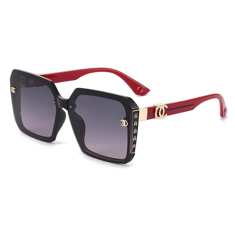 Fashion Oversized Sunglasses Women UV400 Sun Glasses Vintage Square Eyewear Brand Designer Oculos