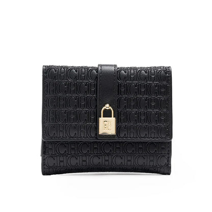 Designer Letter Print Wallet - Premium Short Wallet with Card Slots
