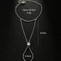 Luxury Zircon Chain Bracelet for Women — Gold & Silver Geometric Hand Jewelry