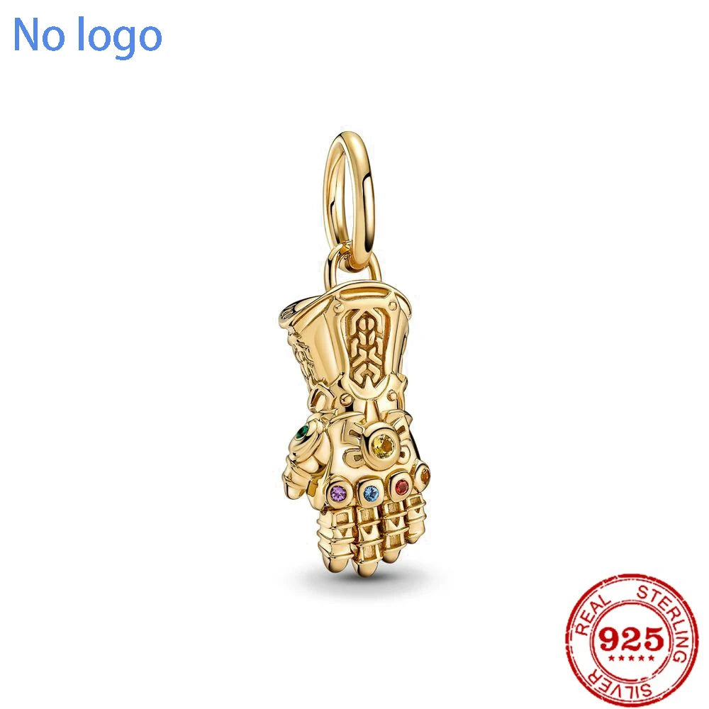 Charm Beads 925 Silver Fit Original DIY Accessories Bead for Decoration Bracelets Spider-Man Neaklace Pendant Jewelry Gifts New