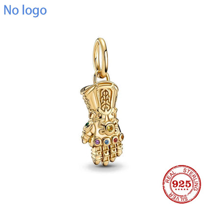Charm Beads 925 Silver Fit Original DIY Accessories Bead for Decoration Bracelets Spider-Man Neaklace Pendant Jewelry Gifts New