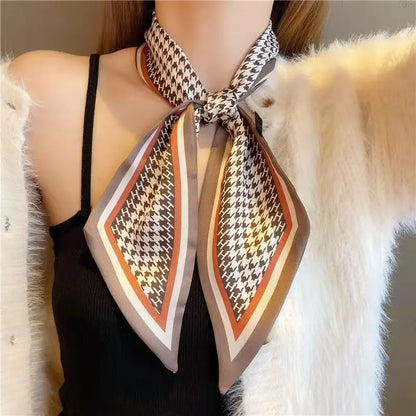 Luxury Long Silk Satin Scarf Belt - Soft Headscarf & Hair Band Accessory