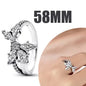 925 Sterling Silver Sparkling Blue Glass Flower Stud Earrings | Fine Jewelry Gift for Women