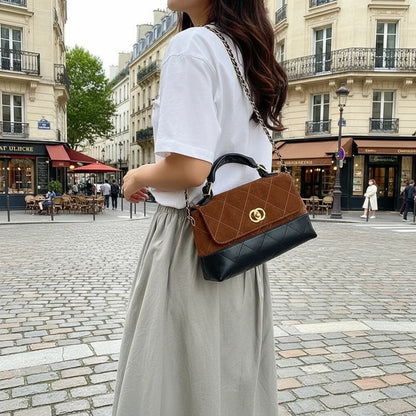 Popular Classic Elegant Women's Leather Handbag by Famous Designer Luxury Brand Ladies Crossbody Bag Tote Fashion