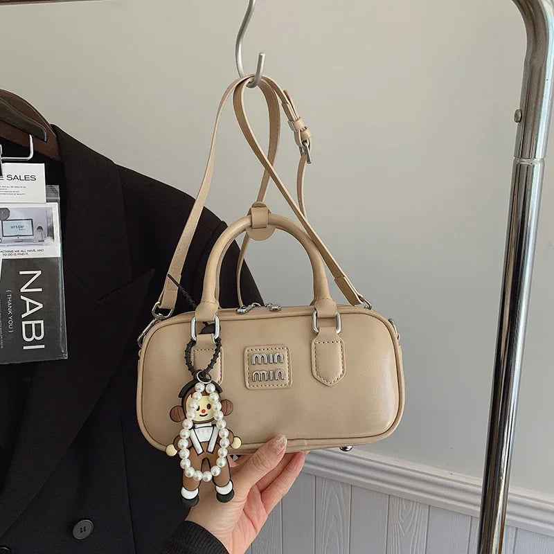Elegant Ladies Tote Bag Leather Handbag Crossbody Shoulder Messenger Luxury Designer Famous Brand Classic Women's