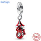 Charm Beads 925 Silver Fit Original DIY Accessories Bead for Decoration Bracelets Spider-Man Neaklace Pendant Jewelry Gifts New