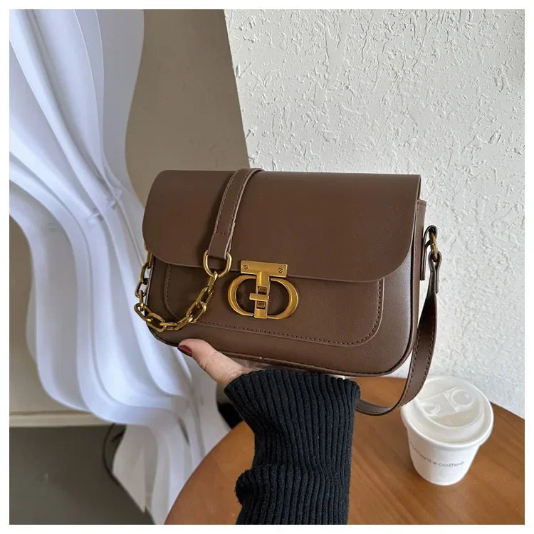 Retro Fashion Niche Underarm Bag - Senior Luxury Shoulder Handbag for Women