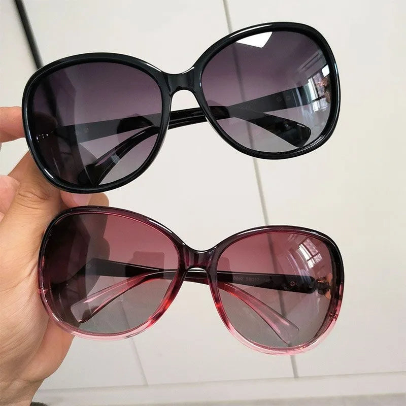 Oversized Square Retro Sunglasses — Luxury Fashion Unisex | UV Protection