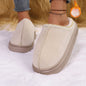 Women's Fuzzy Fur Platform Slippers - Luxury Designer Winter Slides
