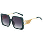 High-End Large Frame Sunglasses - European American Style Fashion Accessory