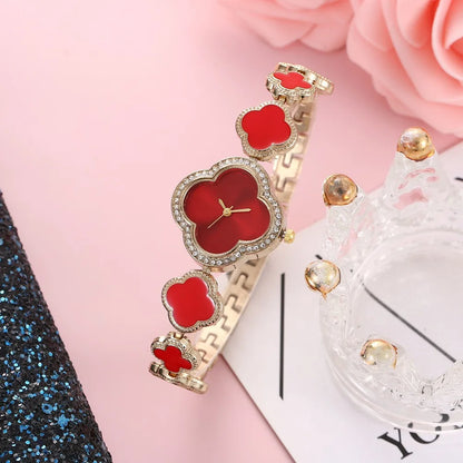 New Fashion Women Watches Luxury Rose Gold Bracelets Watch Female Wristwatches Ladies Casual Quartz Watch Clock Relogio Feminino
