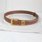Belts Women Luxury Designer Cow Split Leather Metal Golden Buckle Letter M Belt Ladies Jeans Dress Accessories Waistband