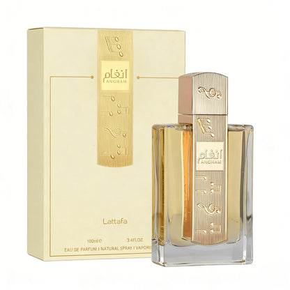 Arabic Perfume Angham - Citrus, Lavender, Musk, Amber, Vanilla - Eau De Parfum Long-Lasting Fragrance for Unisex, 100 ml