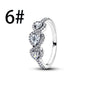 925 Sterling Silver Blue Bow Zircon Fine Jewelry | Earrings, Necklace & Ring for Women