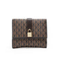 Designer Letter Print Wallet - Premium Short Wallet with Card Slots