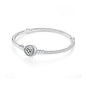 Original Sterling Silver Bracelet Love Heart Clasp Charms Beads Snake Chain Bracelets Bangles Luxury Jewelry For Women Gift