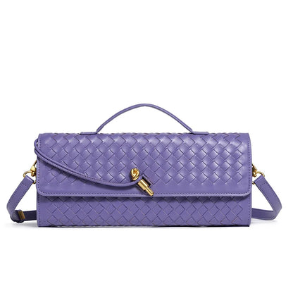 Classic Elegant Ladies Crossbody Bag Leather Handbag Shoulder Tote Luxury Designer Famous Brand Women's Chic Style