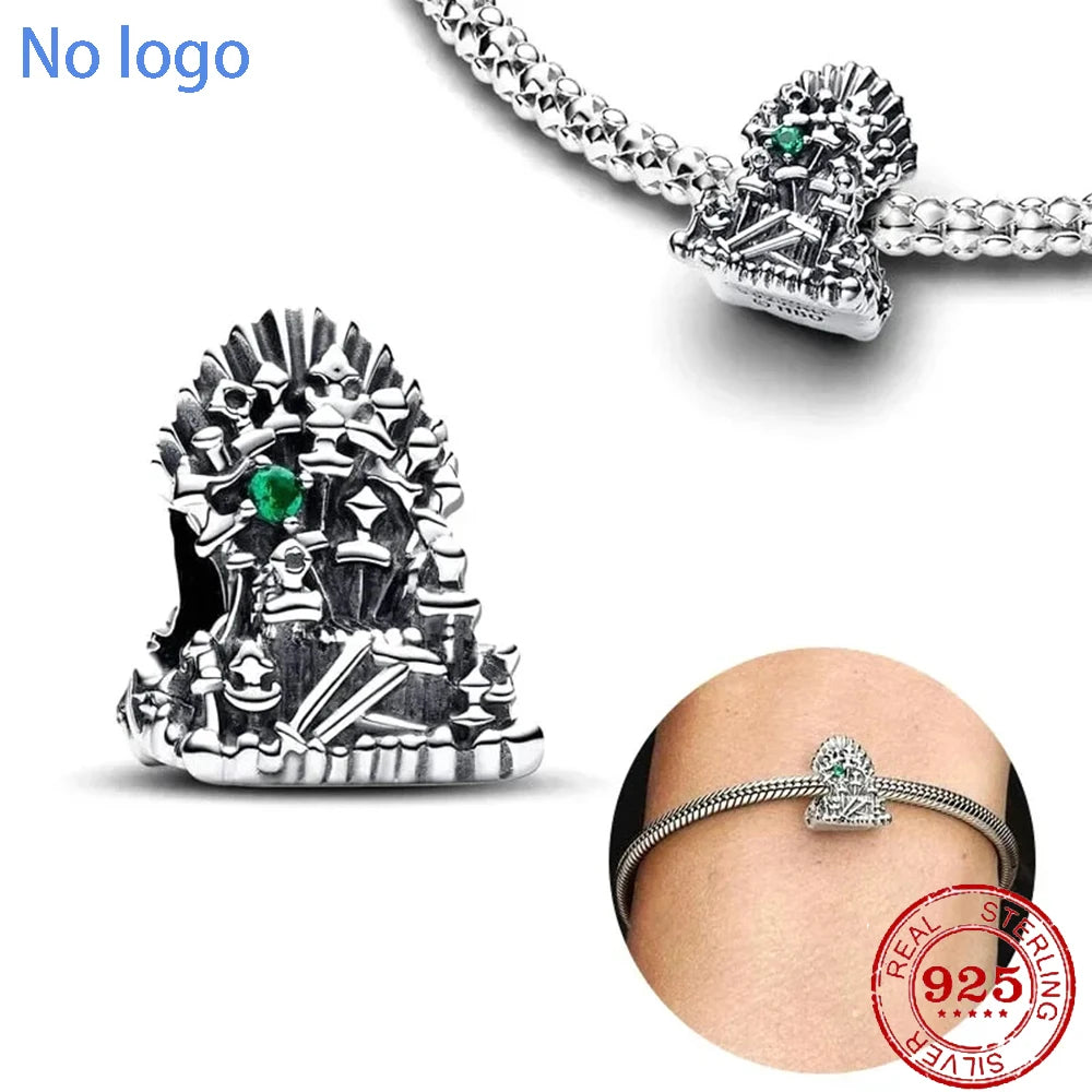 Charm Beads 925 Silver Fit Original DIY Accessories Bead for Decoration Bracelets Spider-Man Neaklace Pendant Jewelry Gifts New