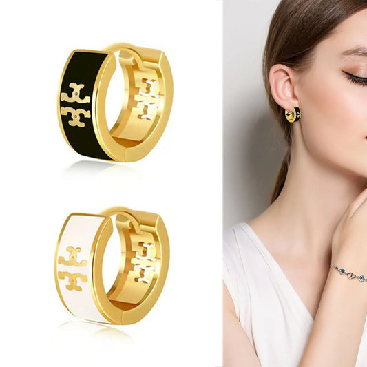 Bronze Vintage Geometric Earrings - 2PCS Hypoallergenic Statement Dangle Earrings Set