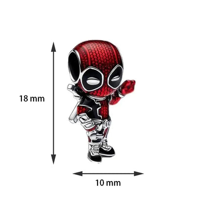 Charm Beads 925 Silver Fit Original DIY Accessories Bead for Decoration Bracelets Spider-Man Neaklace Pendant Jewelry Gifts New