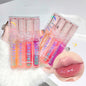 SHAQINUO Water-Gloss Mirror Jelly Lip Gloss — Pearlescent Shimmer | Single & 2-Pack