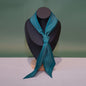 Silk Scarf Ribbon Hair Tie for Women Long Printed Accessory Bag Handle Decoration Neck Wrap Stylish Headband Multiuse