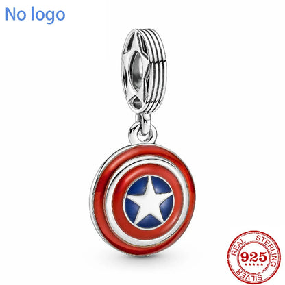 Charm Beads 925 Silver Fit Original DIY Accessories Bead for Decoration Bracelets Spider-Man Neaklace Pendant Jewelry Gifts New