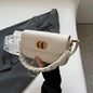 Retro Woven Square Shoulder Bag - Autumn/Winter Crossbody Handbag