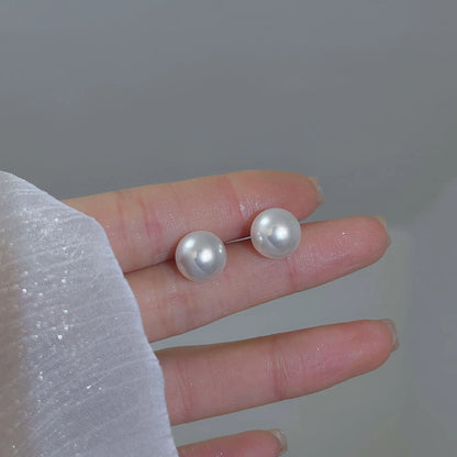 GUFTM Camellia Pearl Pendant Earrings for Women Luxury Brand Design Cc Style Party Wedding Jewelry Gift Earrings for Women