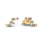 925 Sterling Silver Blue Bow Zircon Fine Jewelry | Earrings, Necklace & Ring for Women