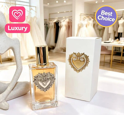 Trendy Love Neutral Perfume Spray | Blue White Porcelain Bottle | 100ml Unisex EDT