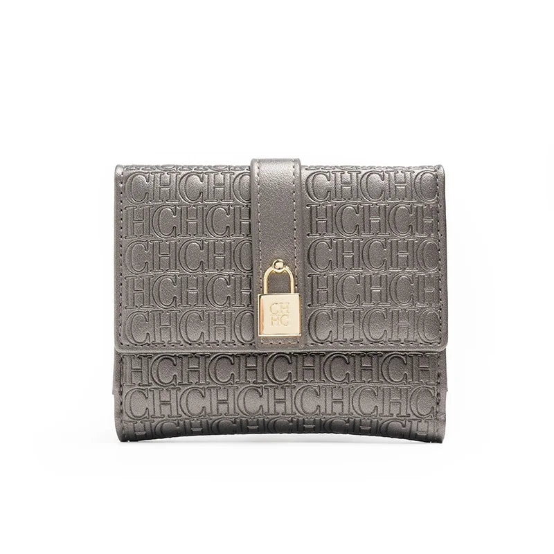 Designer Letter Print Wallet - Premium Short Wallet with Card Slots