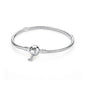 Original Sterling Silver Bracelet Love Heart Clasp Charms Beads Snake Chain Bracelets Bangles Luxury Jewelry For Women Gift