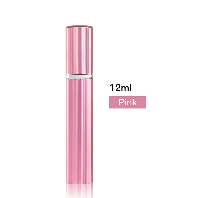 Luxury Refillable Perfume Atomizer 12ml - Premium Glass Travel Spray Bottle