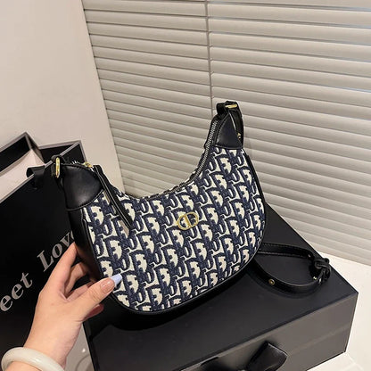 Popular Classic Elegant Leather Shoulder Bag Messenger Bag For Women From Luxury Brand Famous Designer