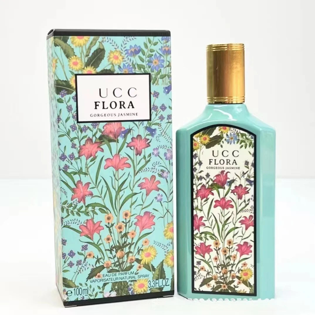 Trendy Love Neutral Perfume Spray | Blue White Porcelain Bottle | 100ml Unisex EDT