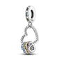 925 Sterling Silver Tree of Life, Peach Heart & Sweet Love Charm Bead | Fits Bracelets & Necklaces