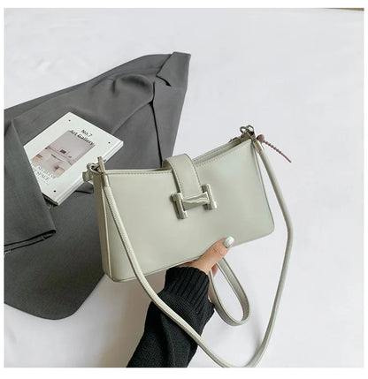 ‌2025 French-Inspired Baguette Bag - Women's High-End Sling Purse | Vegan Leather + Versatile Crossbody/Messenger Carry‌