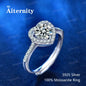 Moissanite Solitaire Ring - 925 Sterling Silver, 0.5ct to 2ct, D Color VVS1, GRA & CMA Certified