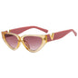 Luxury Vintage Cat Eye Sunglasses - Designer UV400 Fashion Eyewear