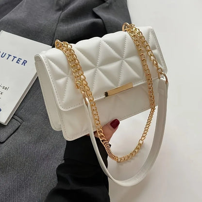 Fashion Chain Women'S Shoulder Bag for Women, Luxury Quilted Handbag for Daily Travel, Shopping, Parties.