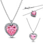 925 Sterling Silver Blue Bow Zircon Fine Jewelry | Earrings, Necklace & Ring for Women
