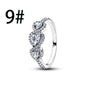 925 Sterling Silver Blue Bow Zircon Fine Jewelry | Earrings, Necklace & Ring for Women