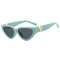 Luxury Vintage Cat Eye Sunglasses - Designer UV400 Fashion Eyewear