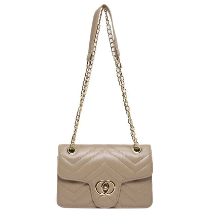 2025 new stylish niche shoulder bag, diamond grid small square bag, fashionable chain crossbody bag, women's minimalist bag