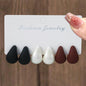 6pcs Fashionable French Vintage Earrings for Women - Classic Creative Water Drop-Shaped, High-End Versatile Stud & Earring Set